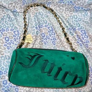 Juicy Couture Emerald Green Shoulder Bag